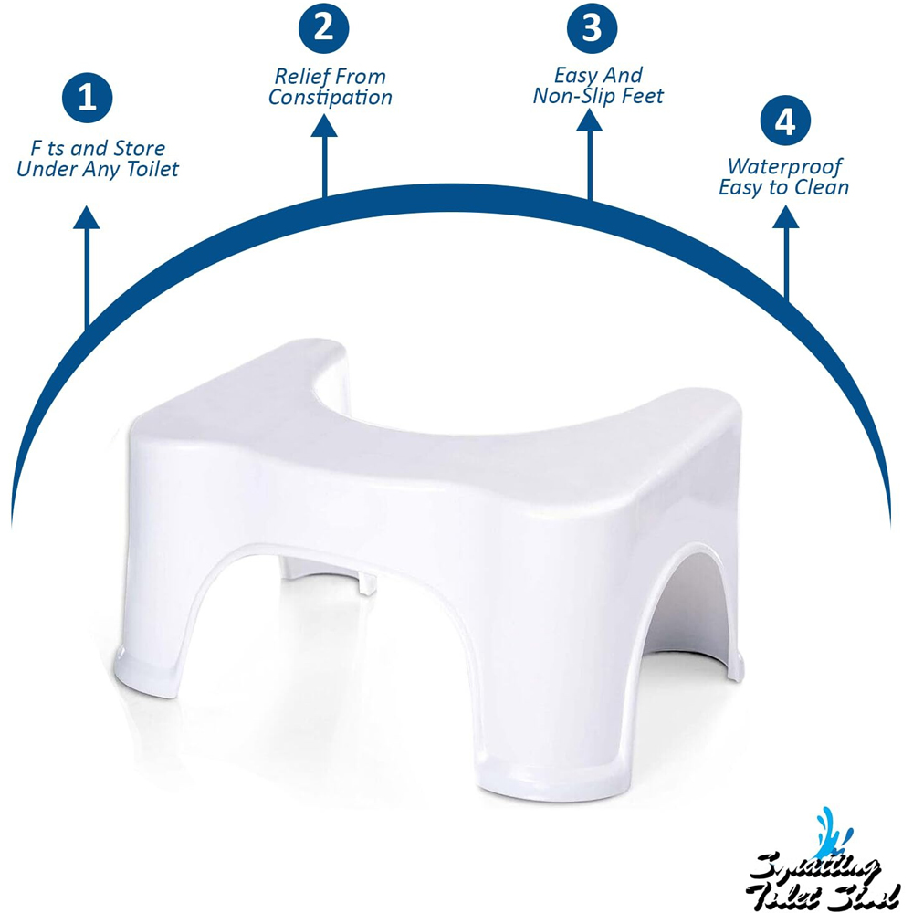 ATEK Non-Slip Toilet Squat Step Stool Image 5