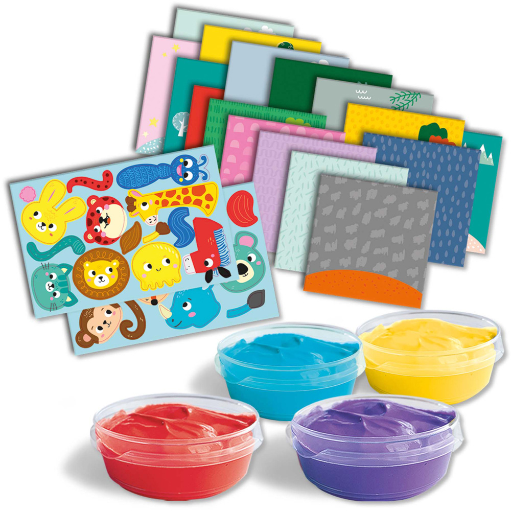 SES Creative My First Fingerpaint Handprint Animals Craft Set Image 2