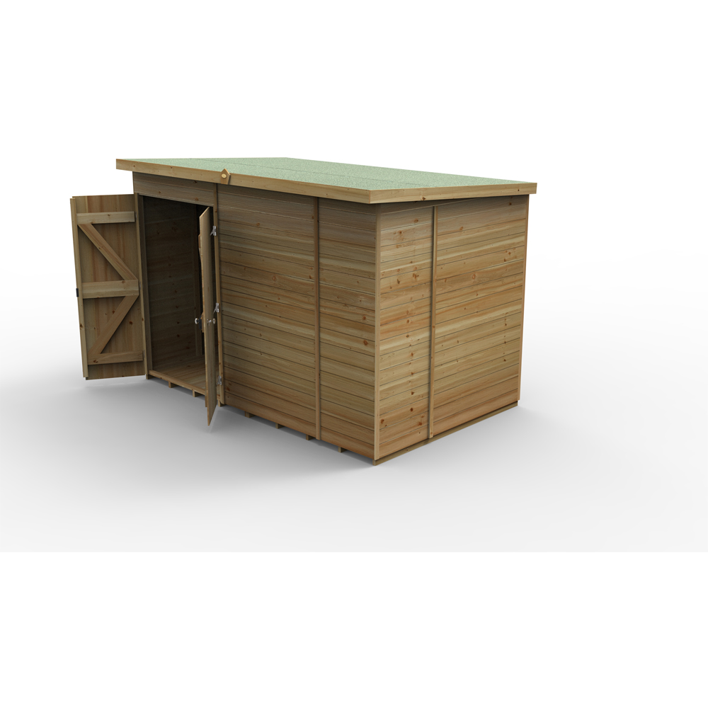 Forest Garden Timberdale 10 x 6ft Pent Shed Image 3