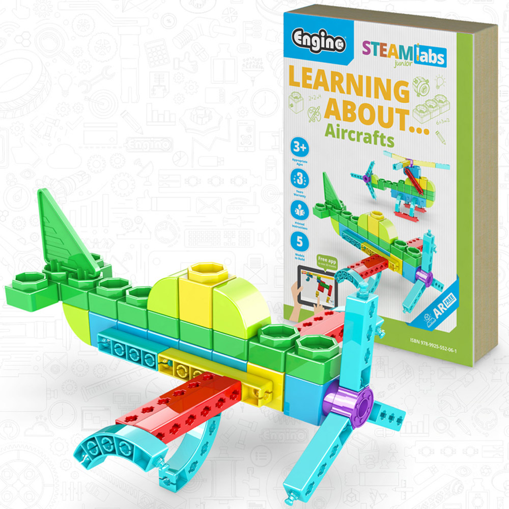 Engino Learning About Aircrafts Building Set Image 2