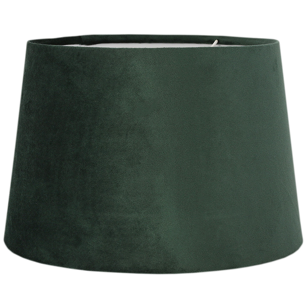 Forest Green Lined Tapered Lamp Shade Image