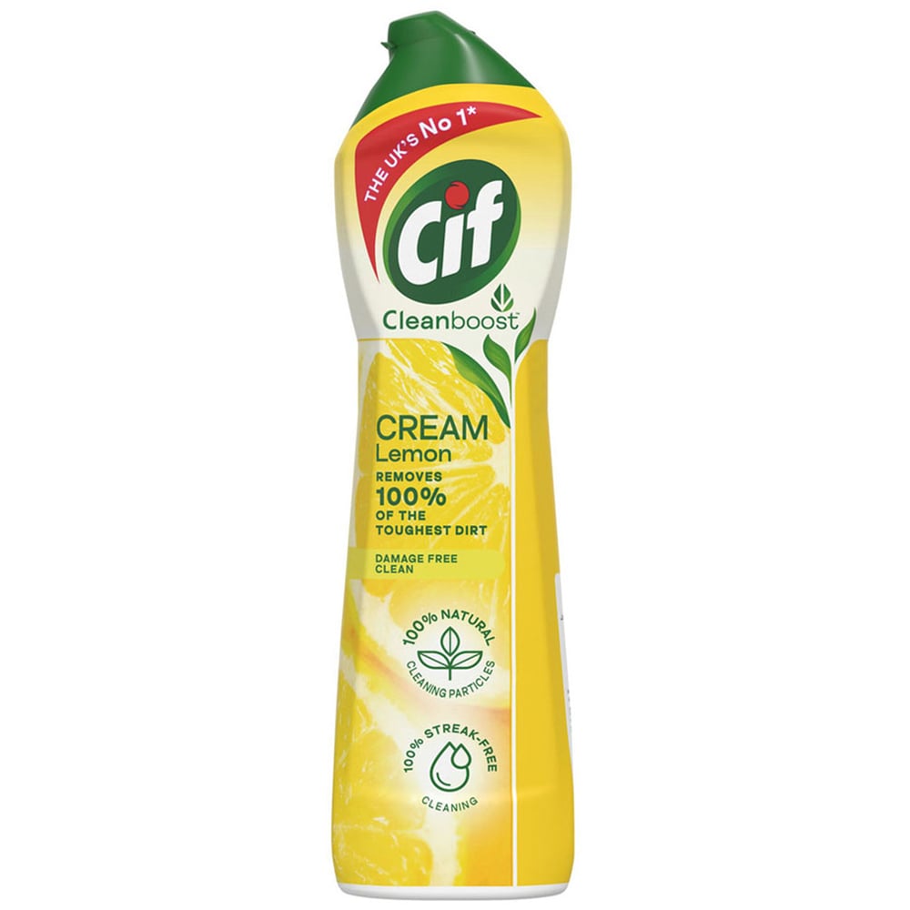 Cif Lemon Cream Cleaner 500ml Image