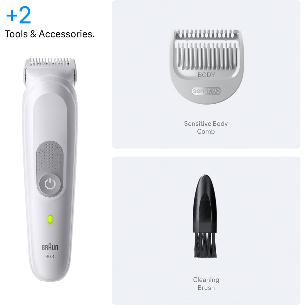 Braun Series 3 Plus 2 BG3500 Body Groomer Image 3