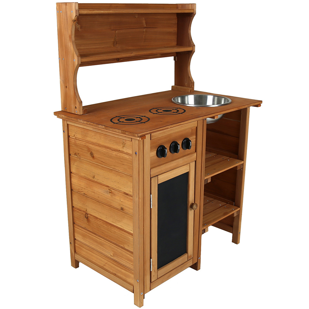 Charles Bentley Children Mud Kitchen Wood Image 3