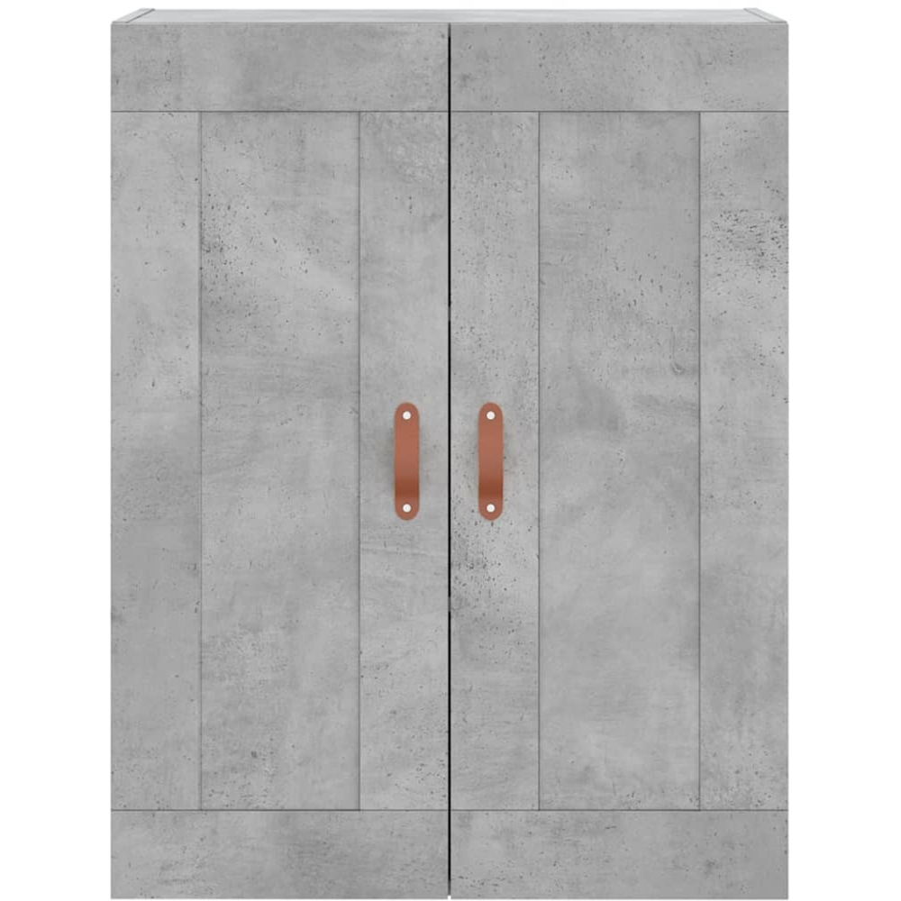 vidaXL 4 Door Concrete Grey Highboard Image 6