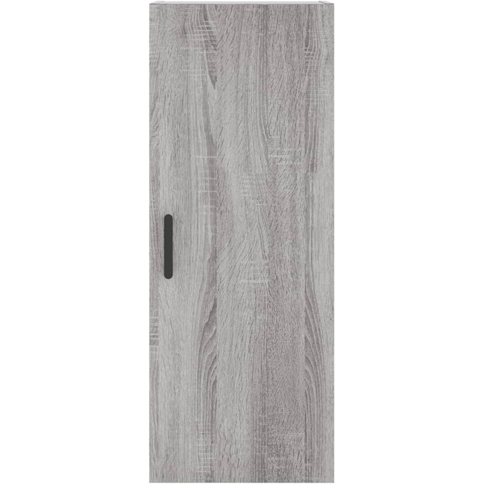 vidaXL Single Door 3 Drawer Grey Sonoma Highboard Image 8