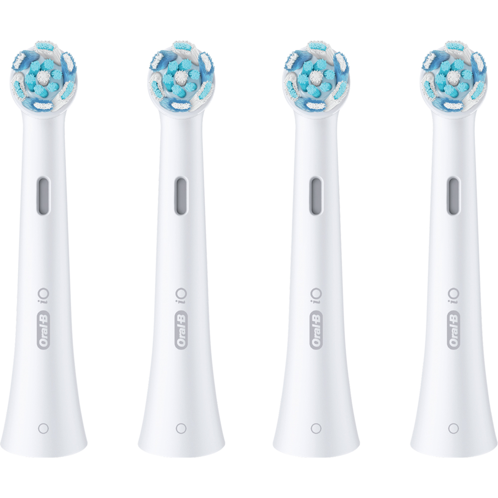 Oral-B iO Ultimate Clean White Toothbrush Refill Head 4 Pack Image 3