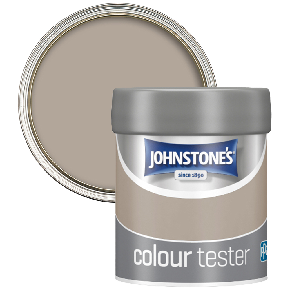 Johnstone's Toasted Beige Matt Emulsion Tester Pot 75ml Image 1