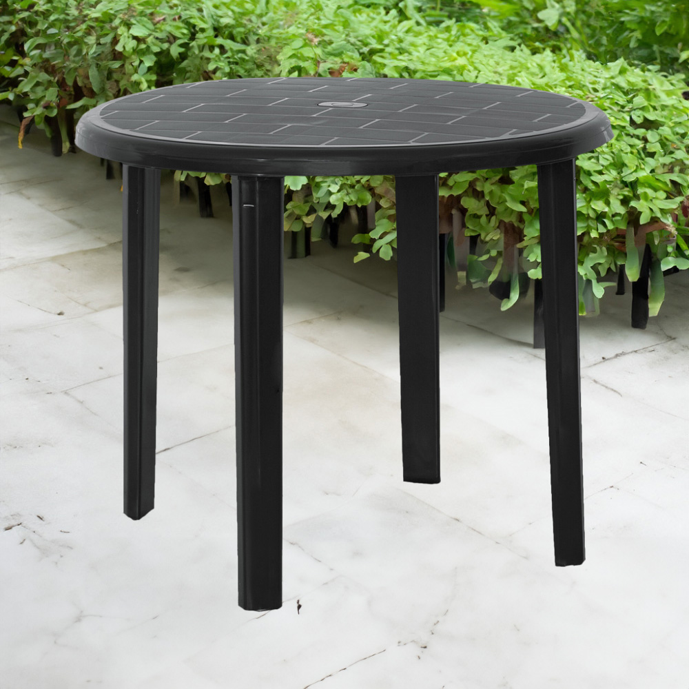 Graphite Garden Table in Barbados Design Wilko