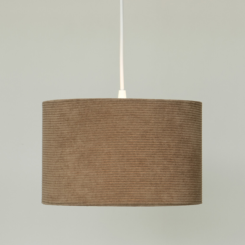 Drum Shade - Brown / 25cm Image 4