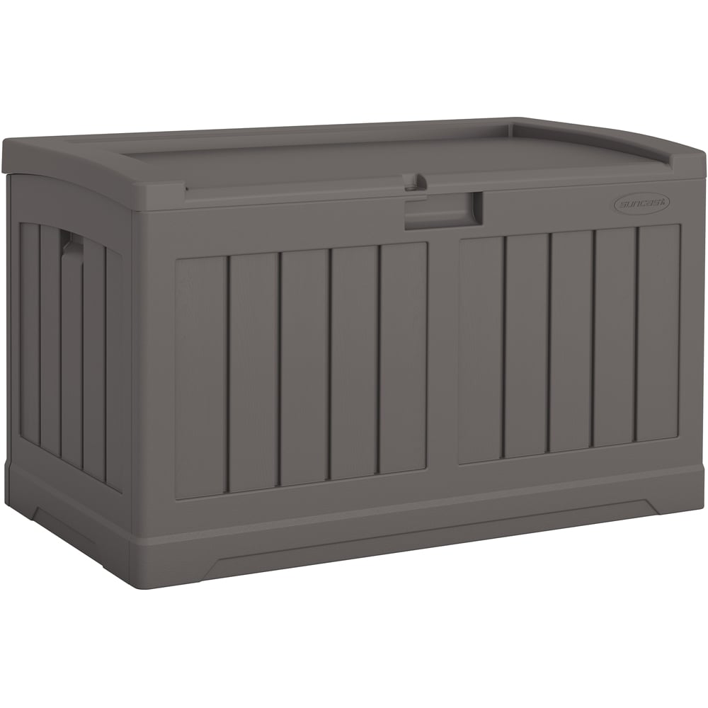 Suncast Carolina 189L Stone Grey Storage Box Image 1