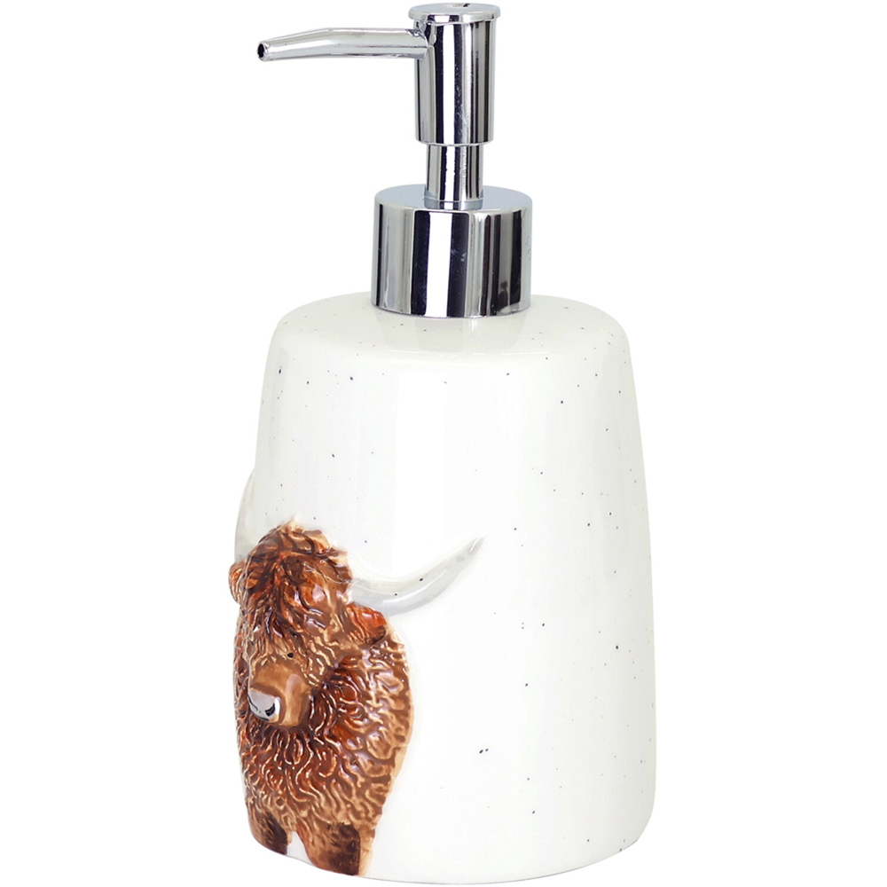 Hghland Cow Soap Dispenser Image 2