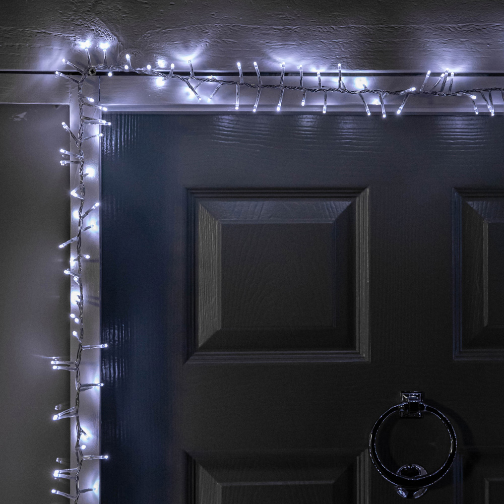 Samuel Alexander SupaBrights 440 White LED Multi-Function Clear String Light 6m Image 4