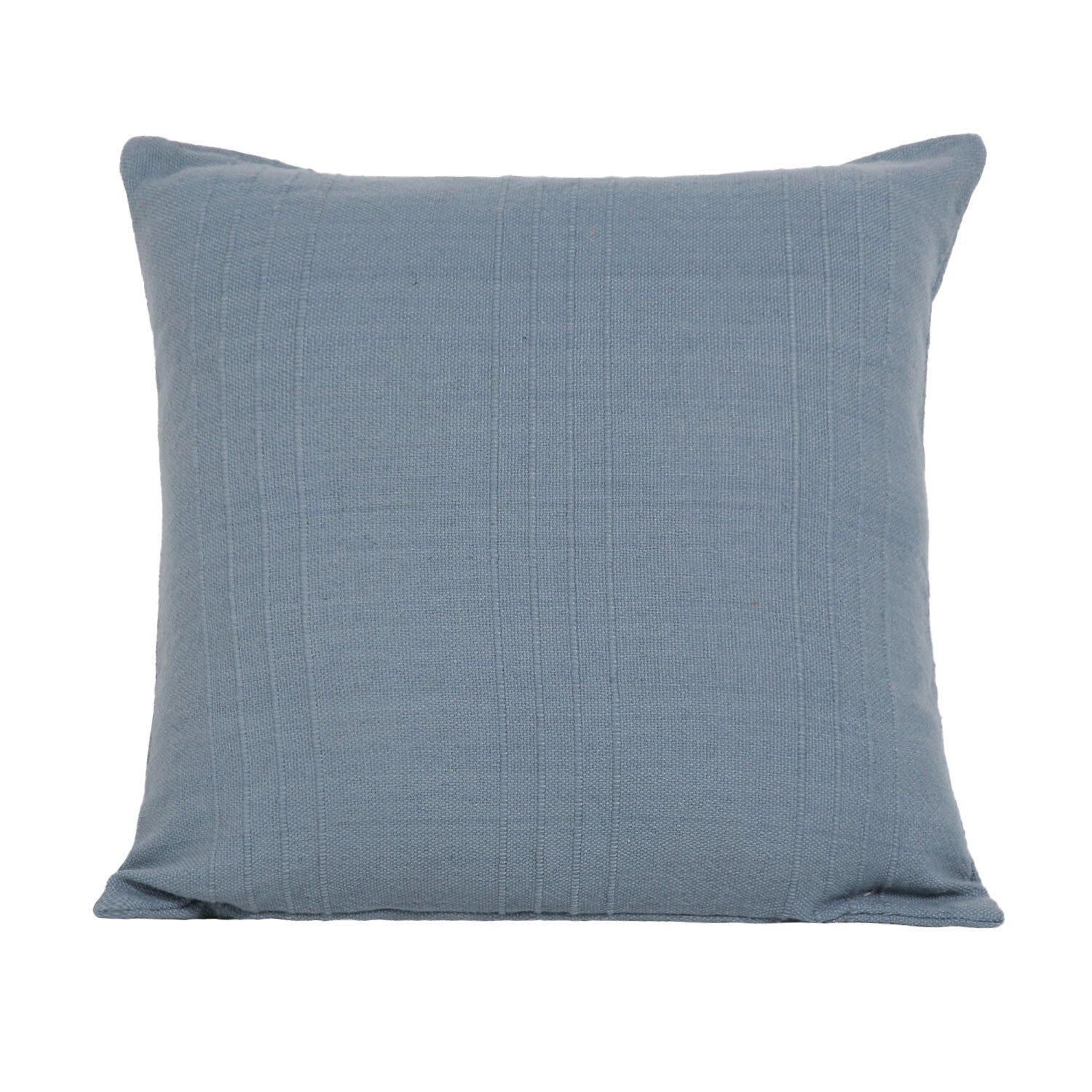 Willow Stripe Eco Cushion - Blue Image 2