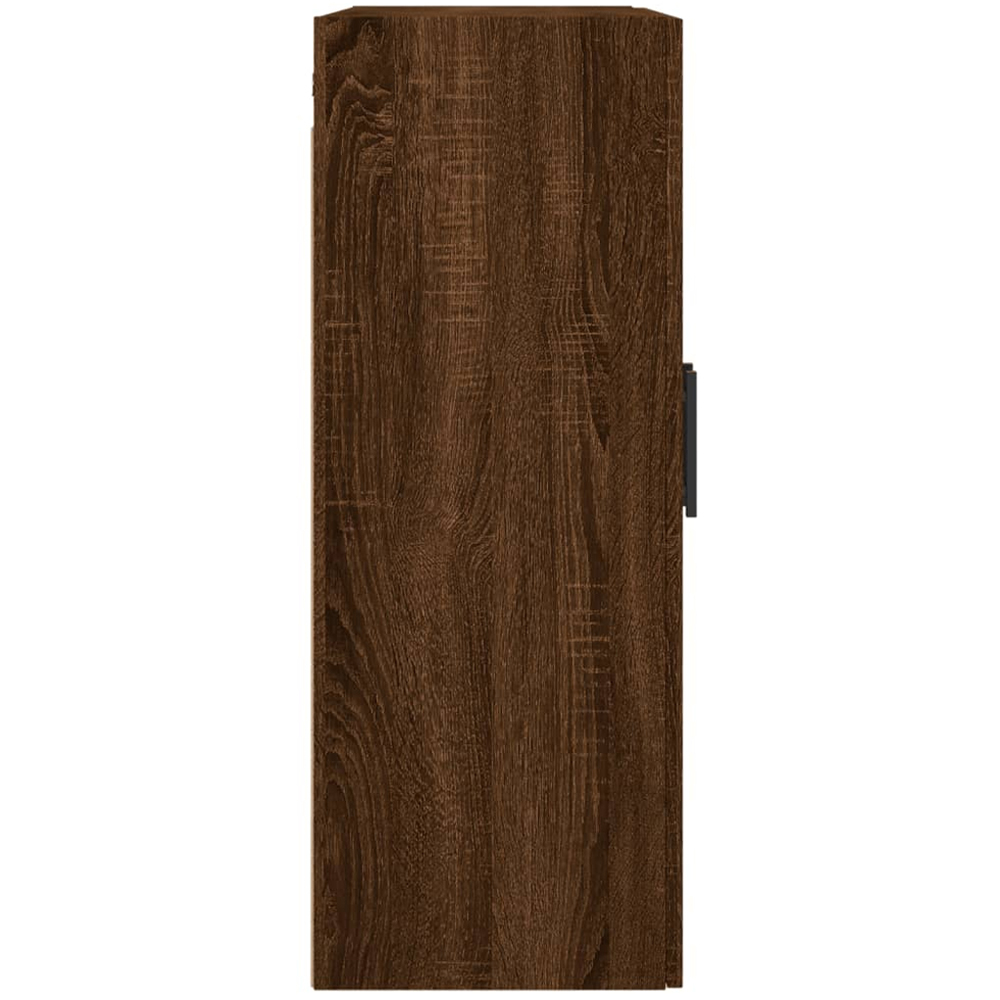 vidaXL 2 Door Brown Oak Wall Mounted Cabinet Image 8