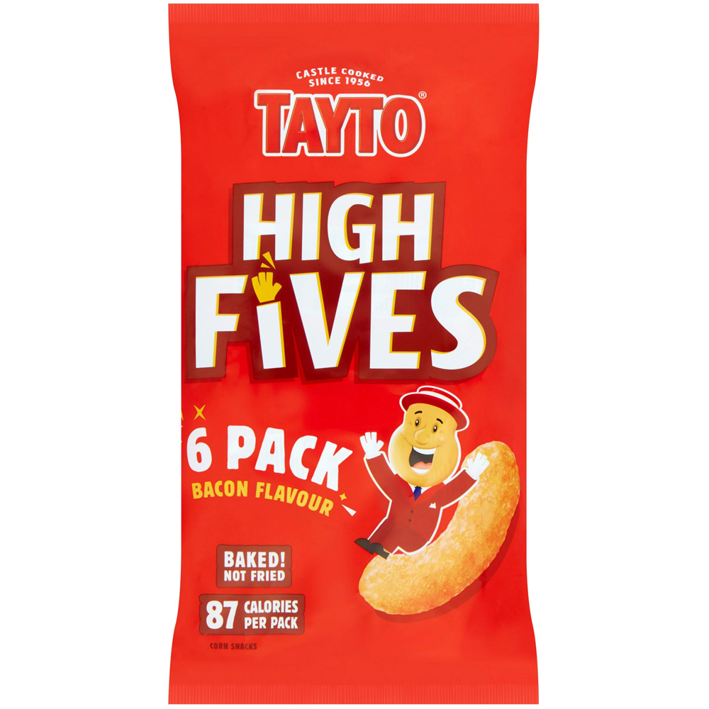 Tayto High Fives Bacon 6 Pack Image