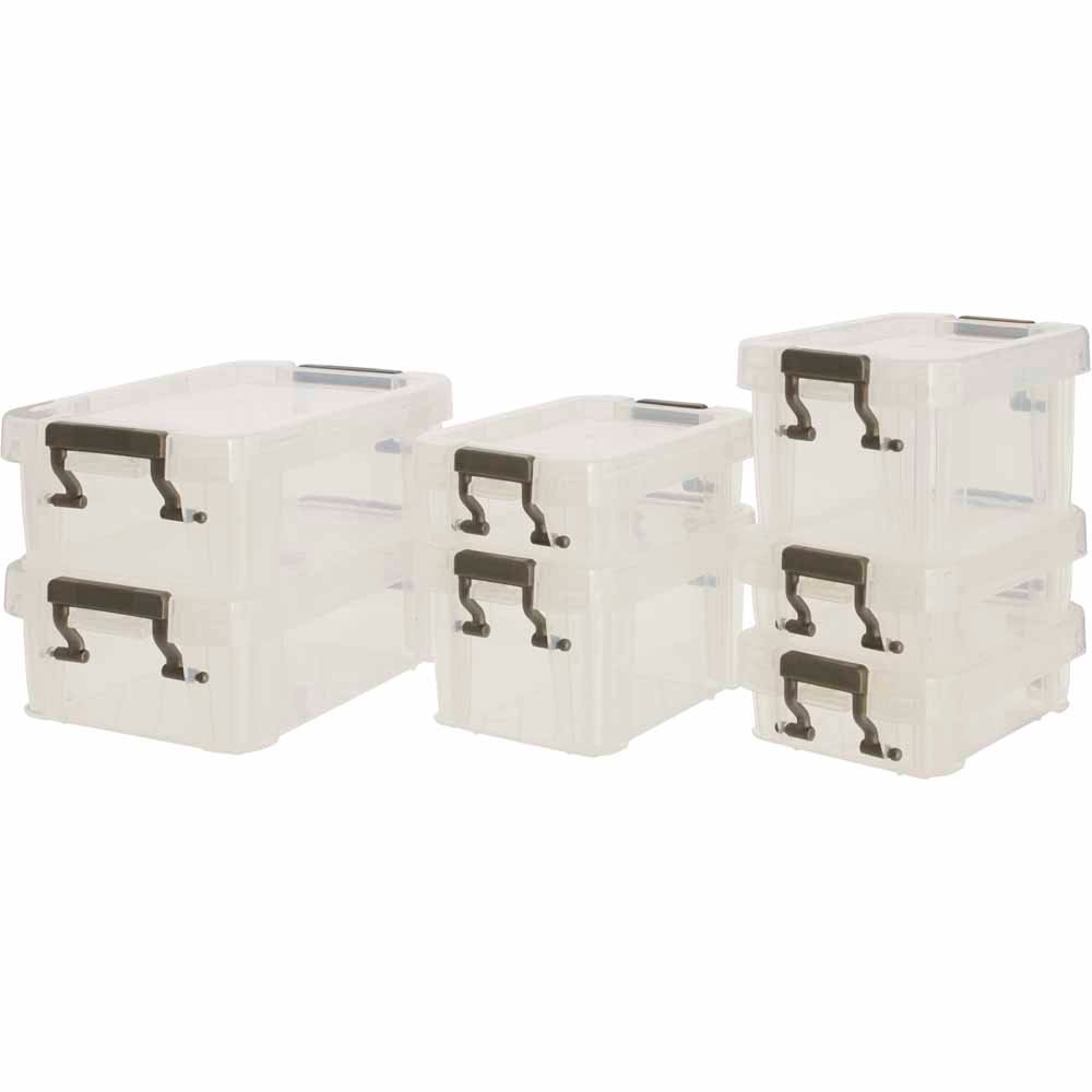 Wilko Assorted Storage Boxes Pack of 7 Image 1