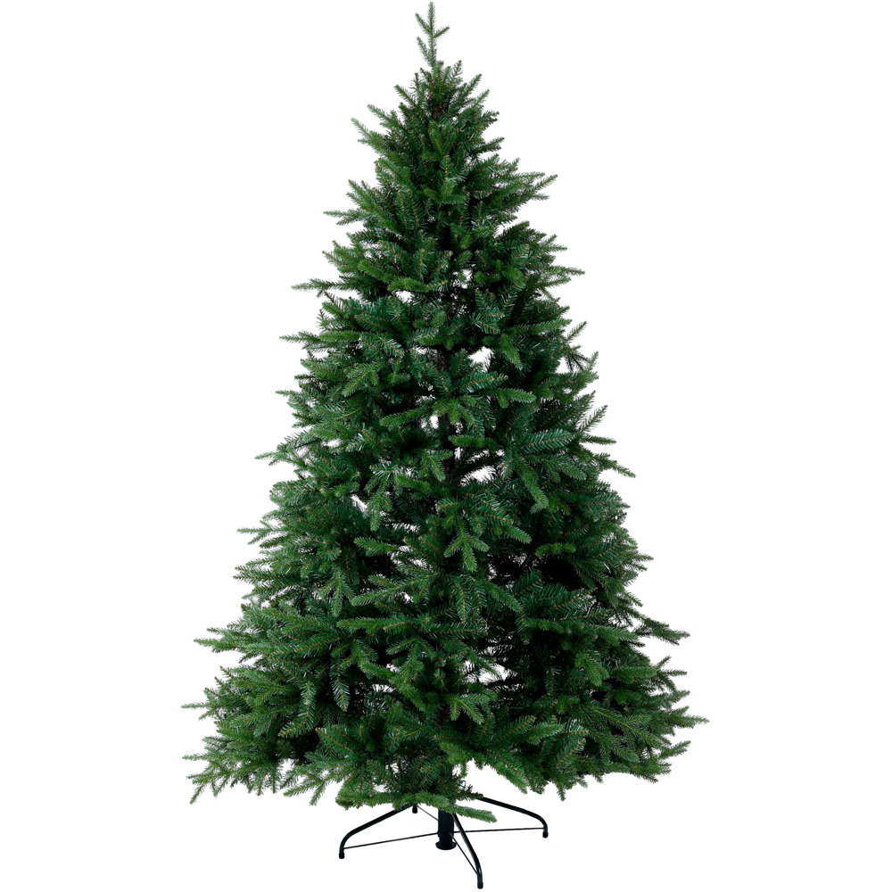 Charles Bentley 6ft Green Faux Christmas Tree Image 1