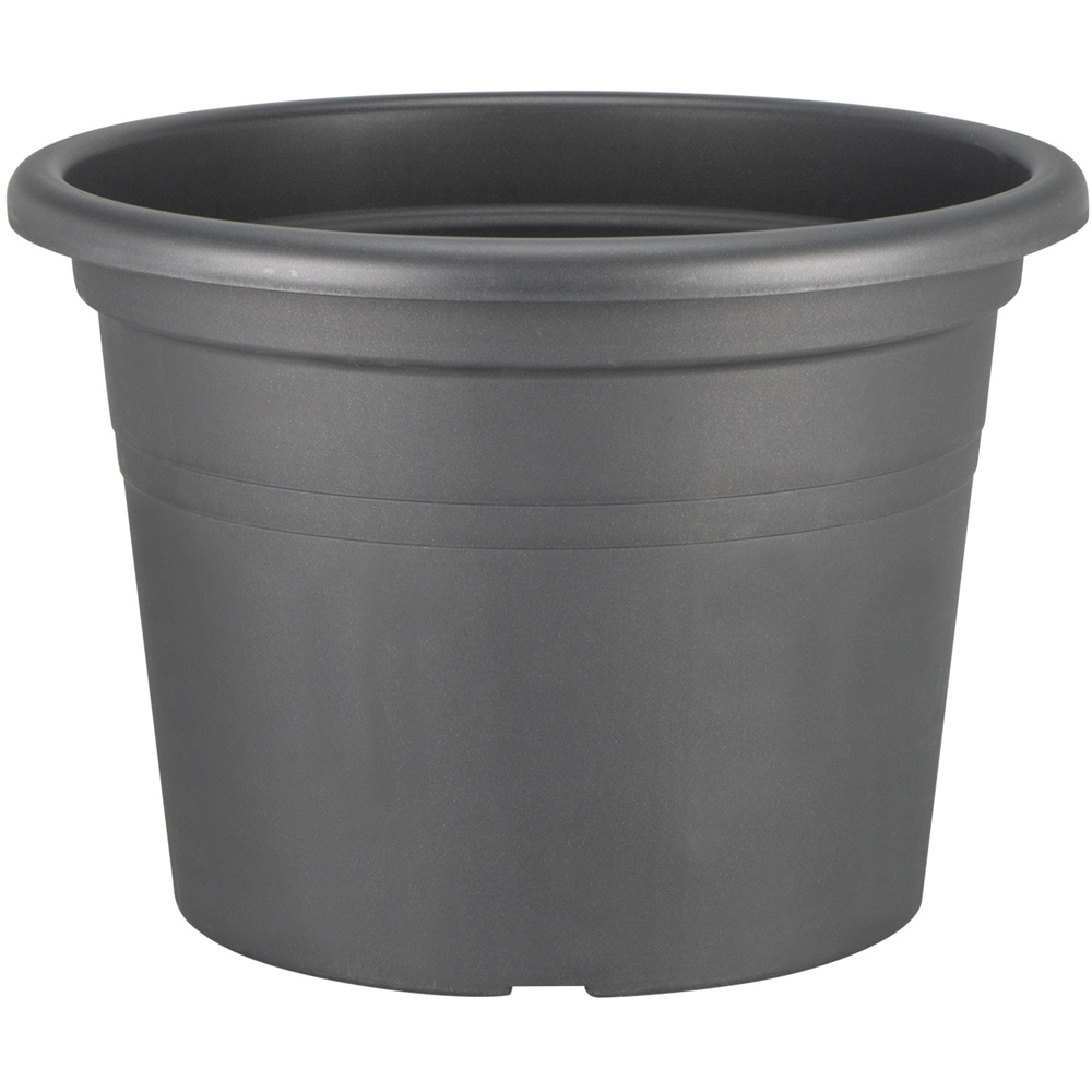 Cilindro Anthracite Outdoor Plant Pot 50cm Image