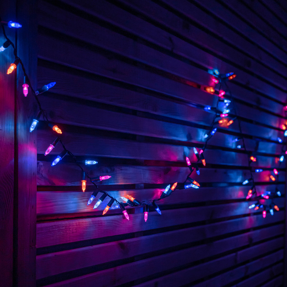 Samuel Alexander 300 Rainbow LED Multi-Function Fairy Cap Green String Light 7.5m Image 2