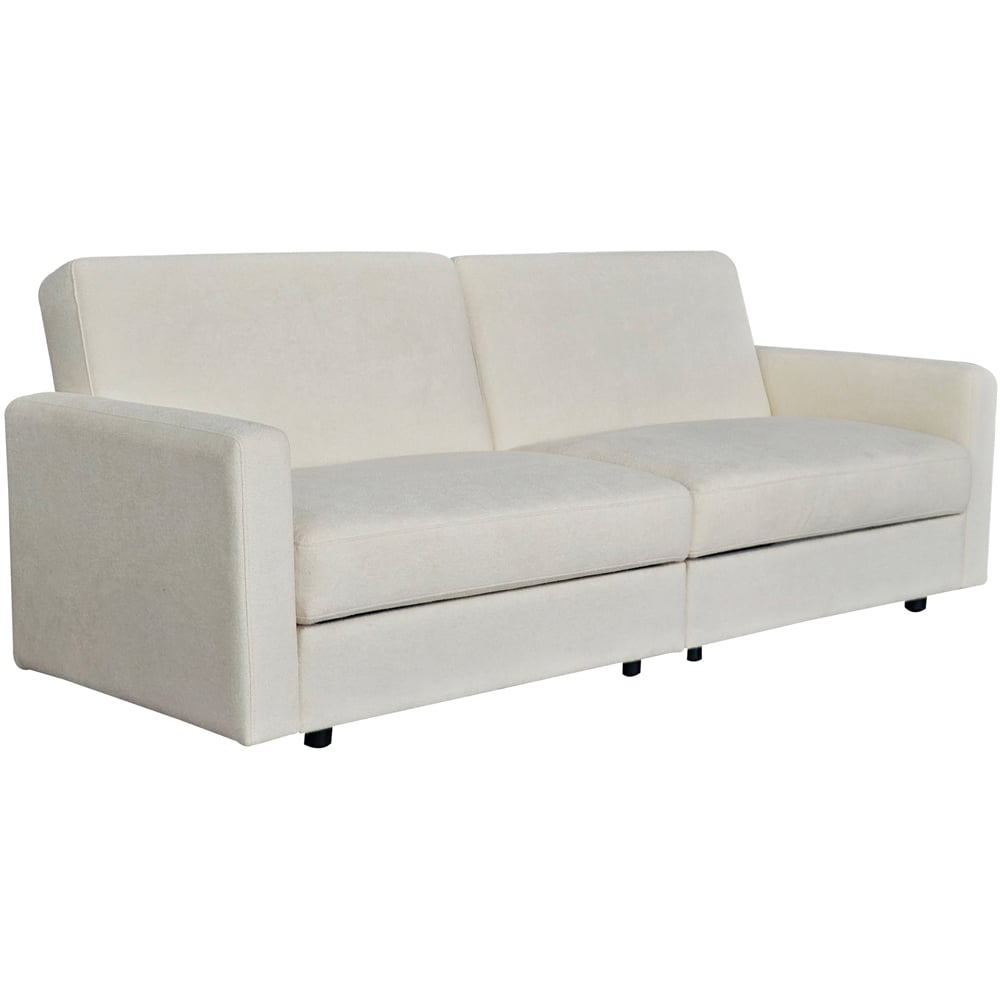 Aspire Vault 2 Seater Natural Sofa Bed with Dual Storage Image 3