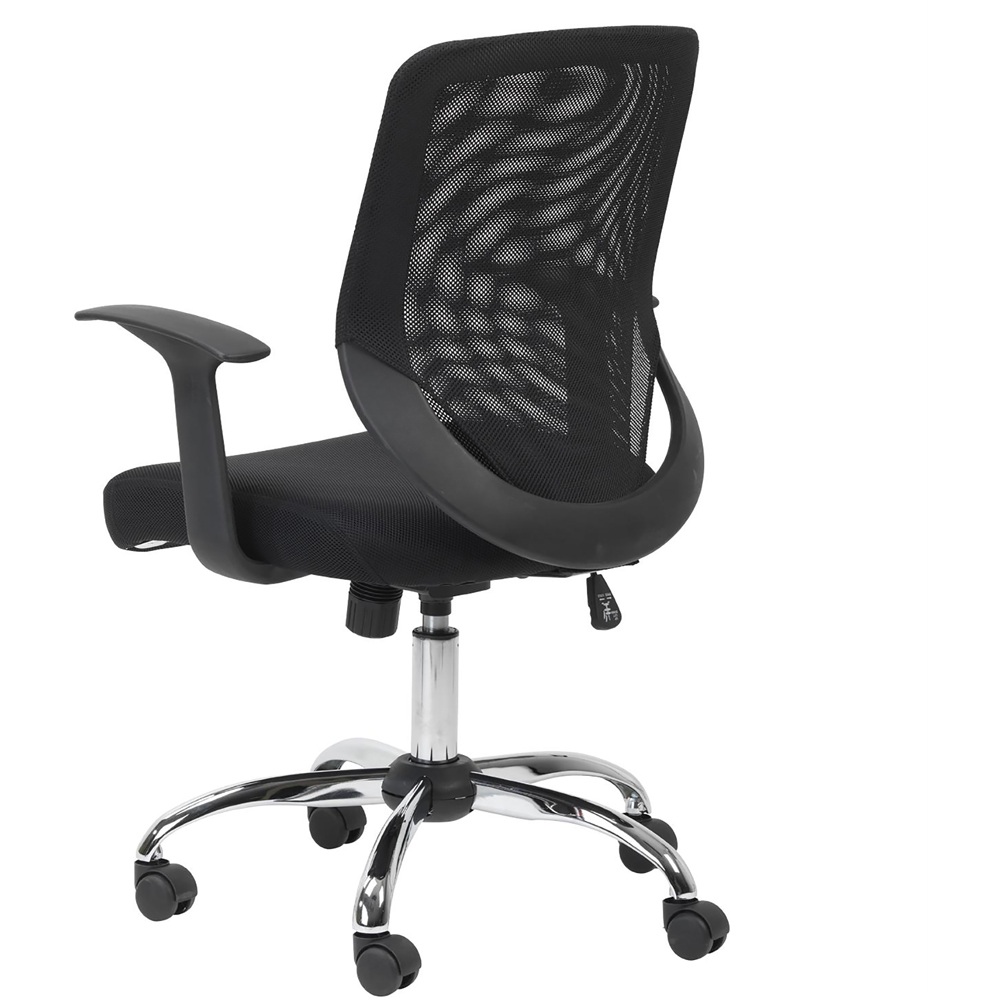 Alphason Atlanta Black Mesh Back Operator Chair Image 4