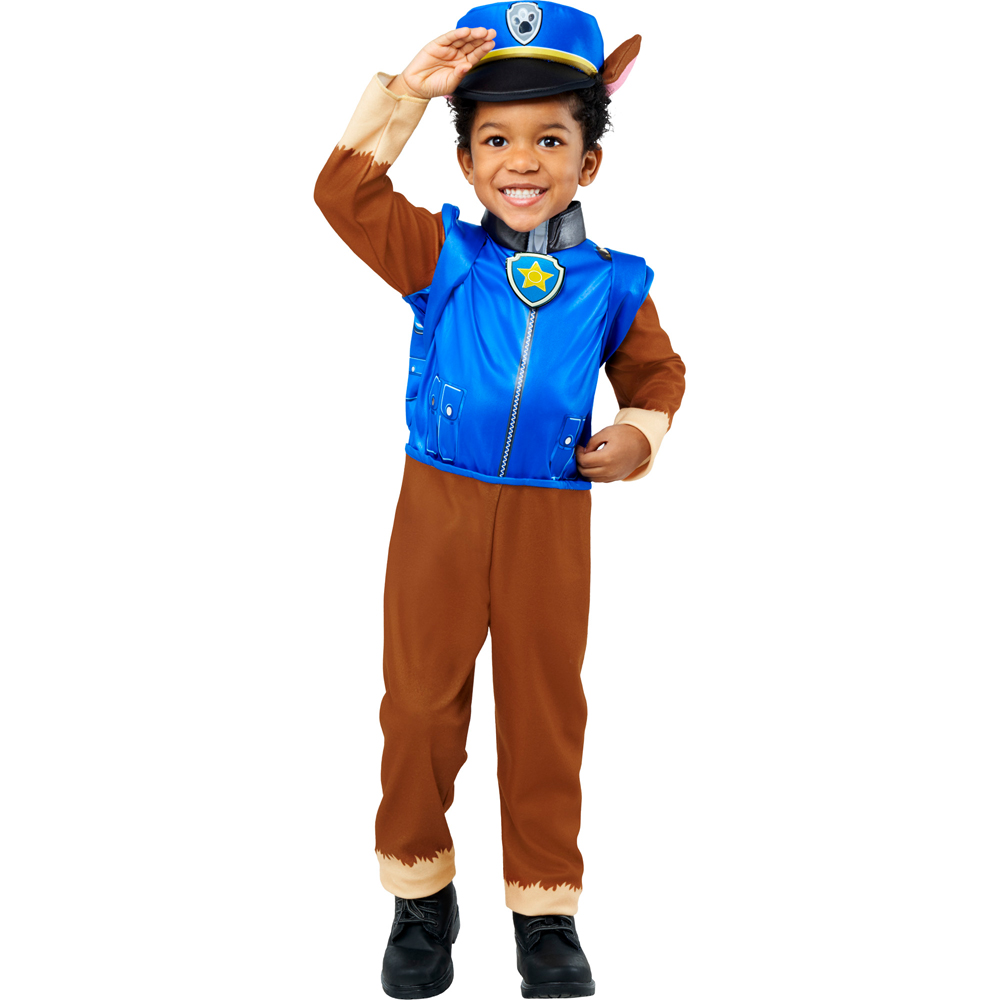 Paw Patrol Chase Costume Age 3 to 4 Years Image 4