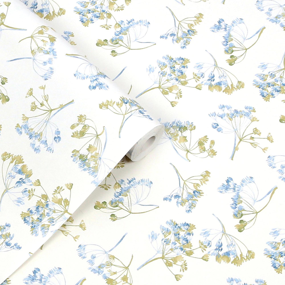 Laura Ashley Avonbury Hedgerow Green Wallpaper Image 2