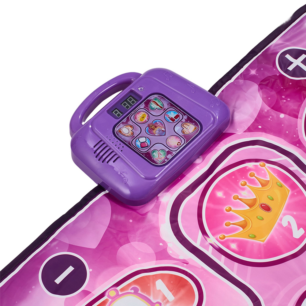 H&O Direct Kids Purple Dance Mat with 2 Game Modes 100 x 87cm Image 3
