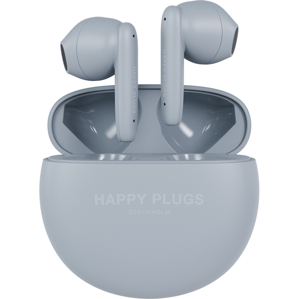 Happy Plugs Joy Lite Blue Wireless Bluetooth Earbuds Image 1