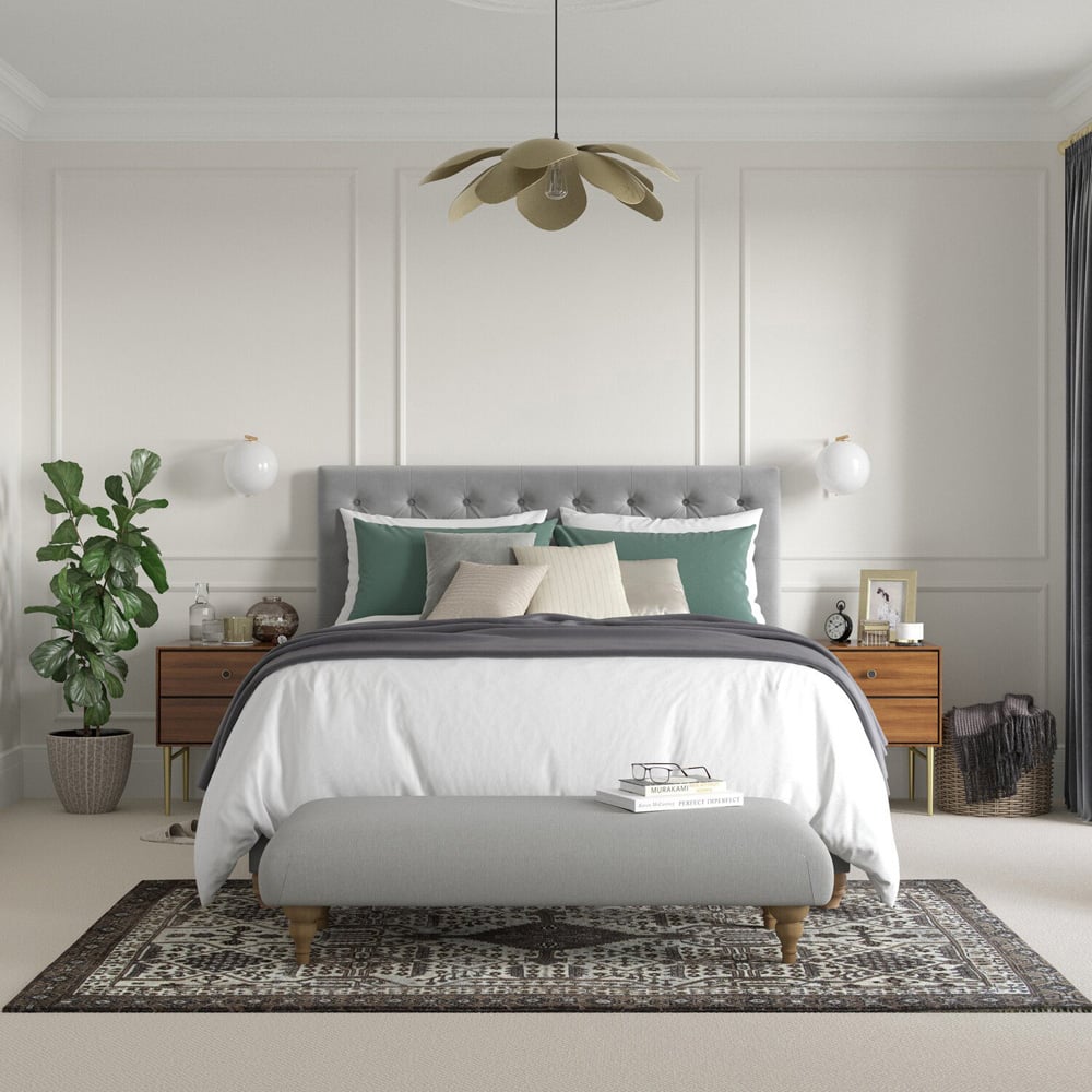 Dulux Heritage Walls and Ceilings Ash White Velvet Matt Emulsion Paint Tester Image 4