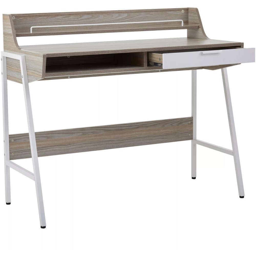 Premier Housewares Bradbury Light Oak Veneer Desk Image 2