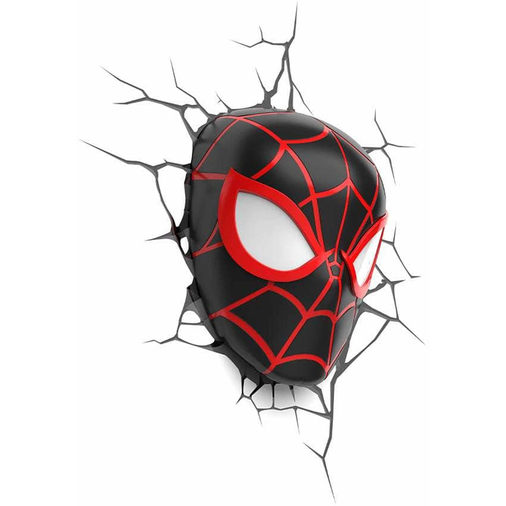 3D Light FX Spiderman Miles Morales Face 3D Light Image 2