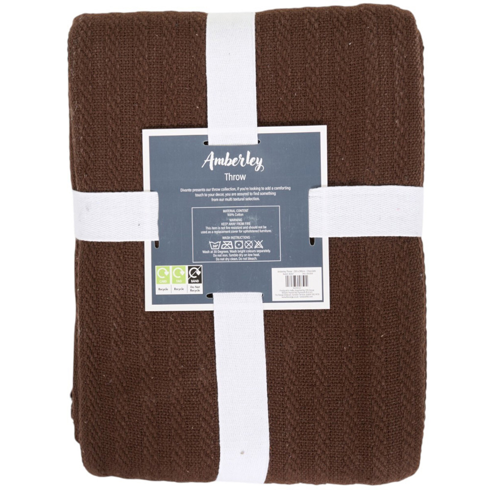 Amberley Throw Mocha Image 2