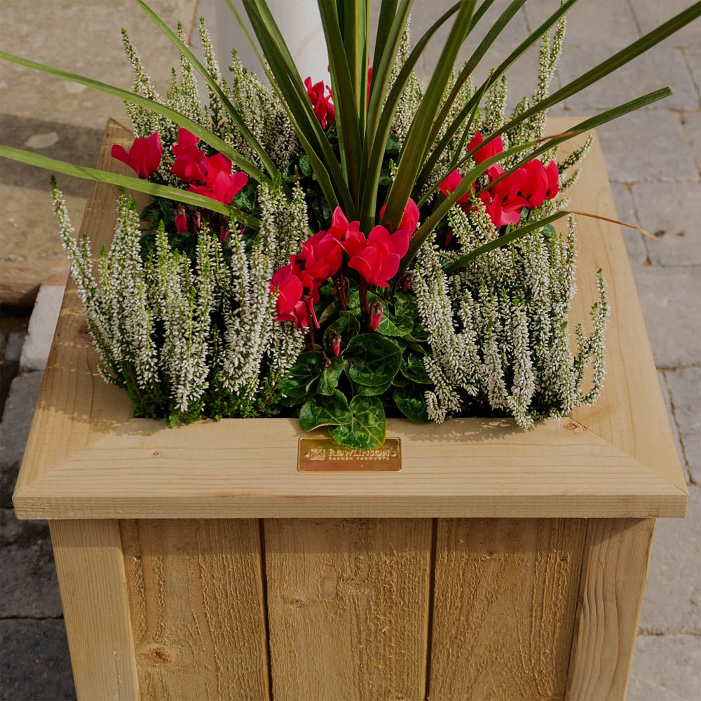 Rowlinson Heritage Square Planter 40cm 2 Pack Image 6