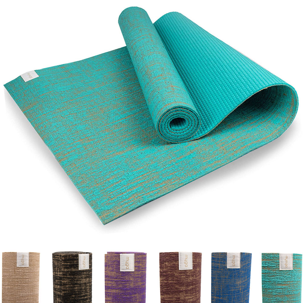Myga Aqua Jute Yoga Mat Image 3