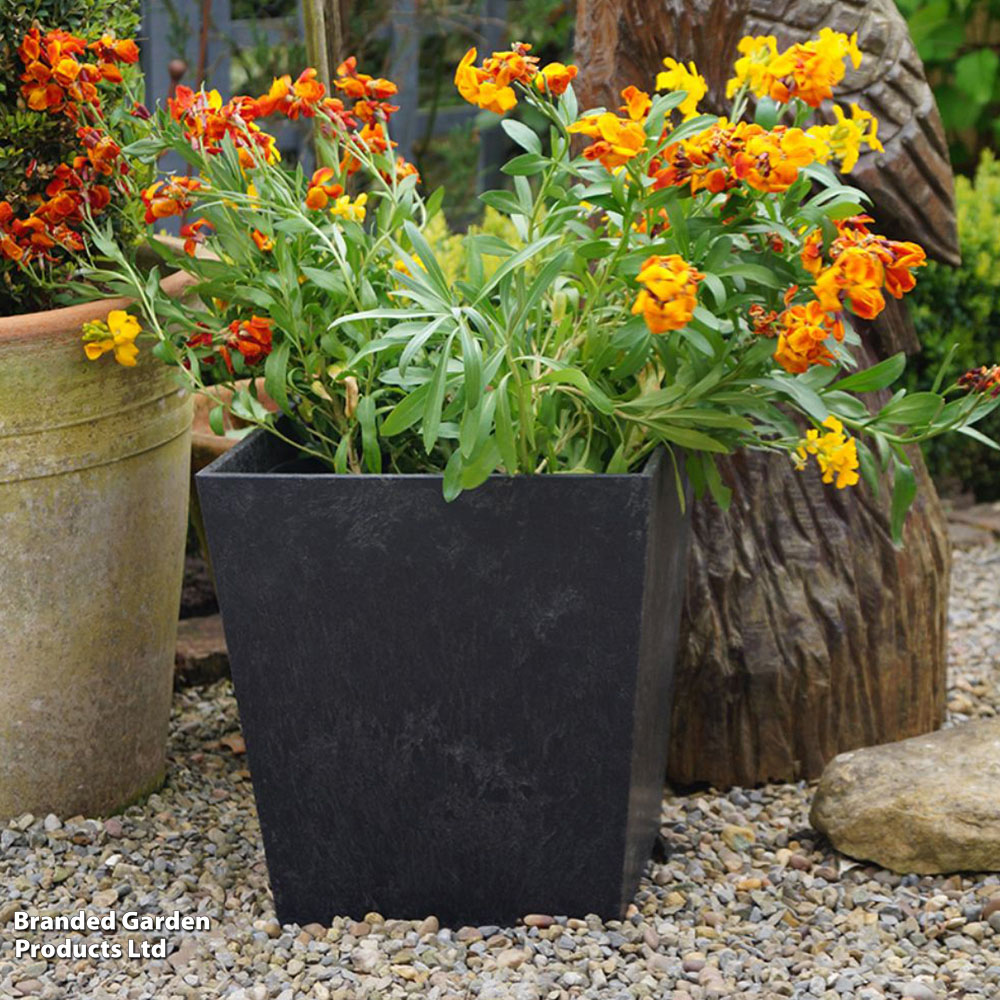 Garden Gear Sonata Slate Planter 33cm Image 2