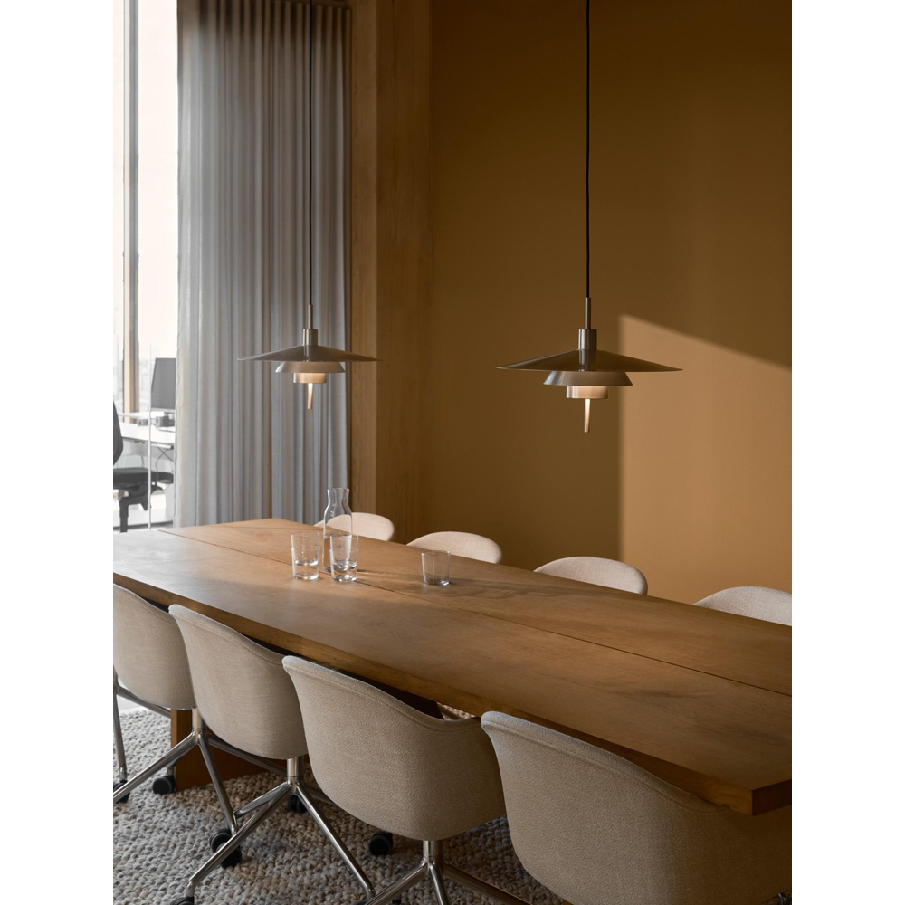 Nordlux Latika Brushed Chrome Pendant Light Image 2
