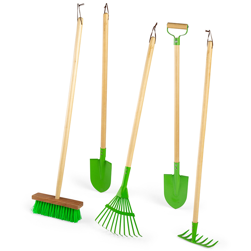 Bigjigs Toys Kids 15 Piece Gardening Deluxe Pack Image 2
