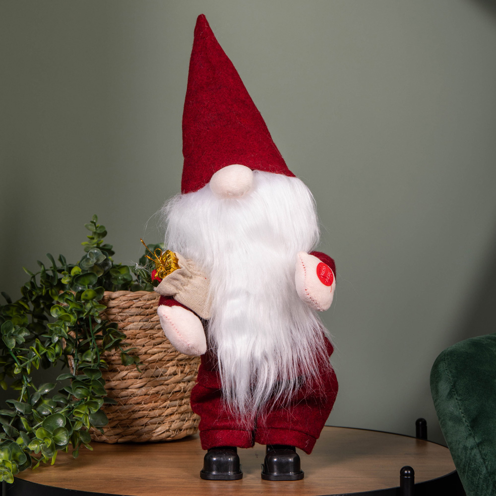 Samuel Alexander Red Musical Walking Gonk Christmas Decoration 35cm Image 2