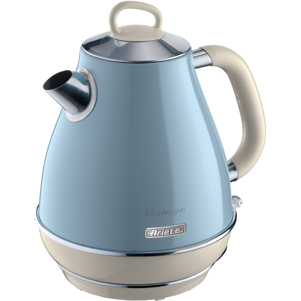 Ariete Vintage ARPK60 Blue 20L Microwave with 2 Slice Toaster and 1.7L Jug Kettle Set Image 2