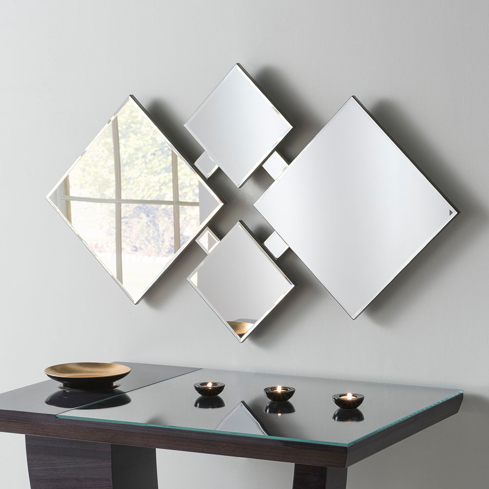 Yearn Diamond Art Deco Mirror 74 x 122cm Image 2