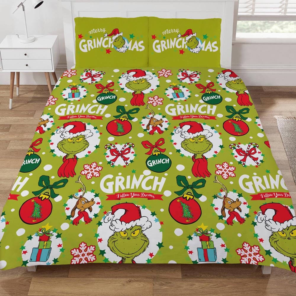 The Grinch Grinchmas Duvet Set - Multicolour / Double Image 1