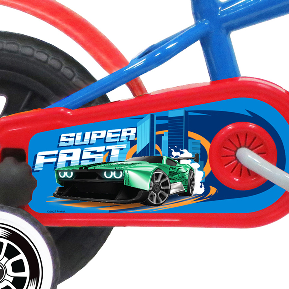 Denver Mattel Hot Wheels 10 inch Kids Bicycle with Stabilisers Image 5