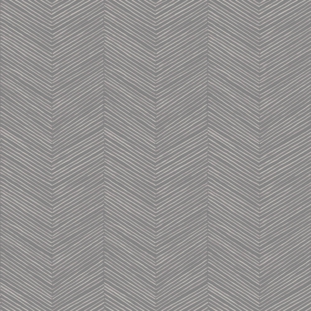 Arthouse Wallpaper Arrow Weave Charcoal