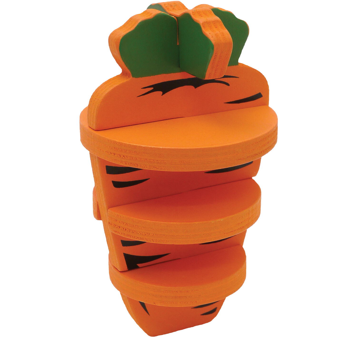 Woodies 3D Carrot - Orange Image