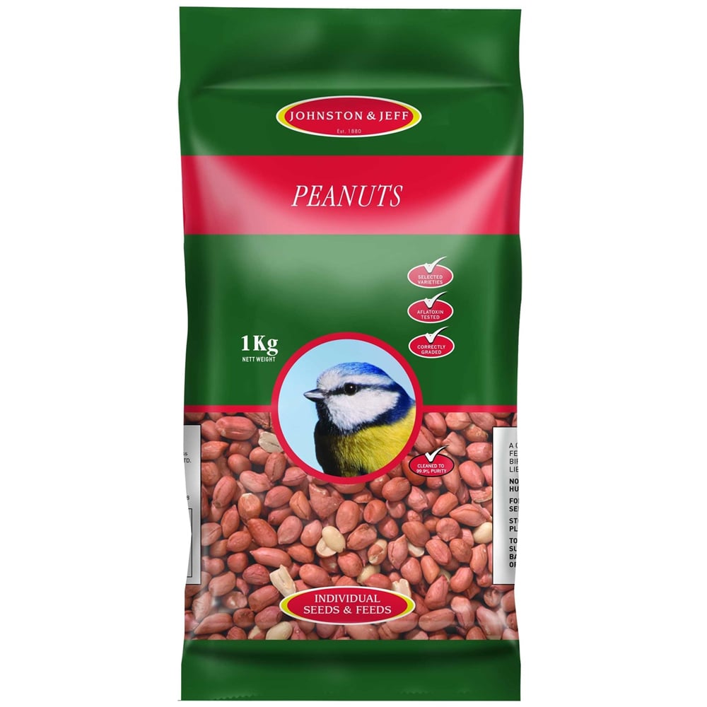 Johnston & Jeff Peanuts Bird Food 1kg Image