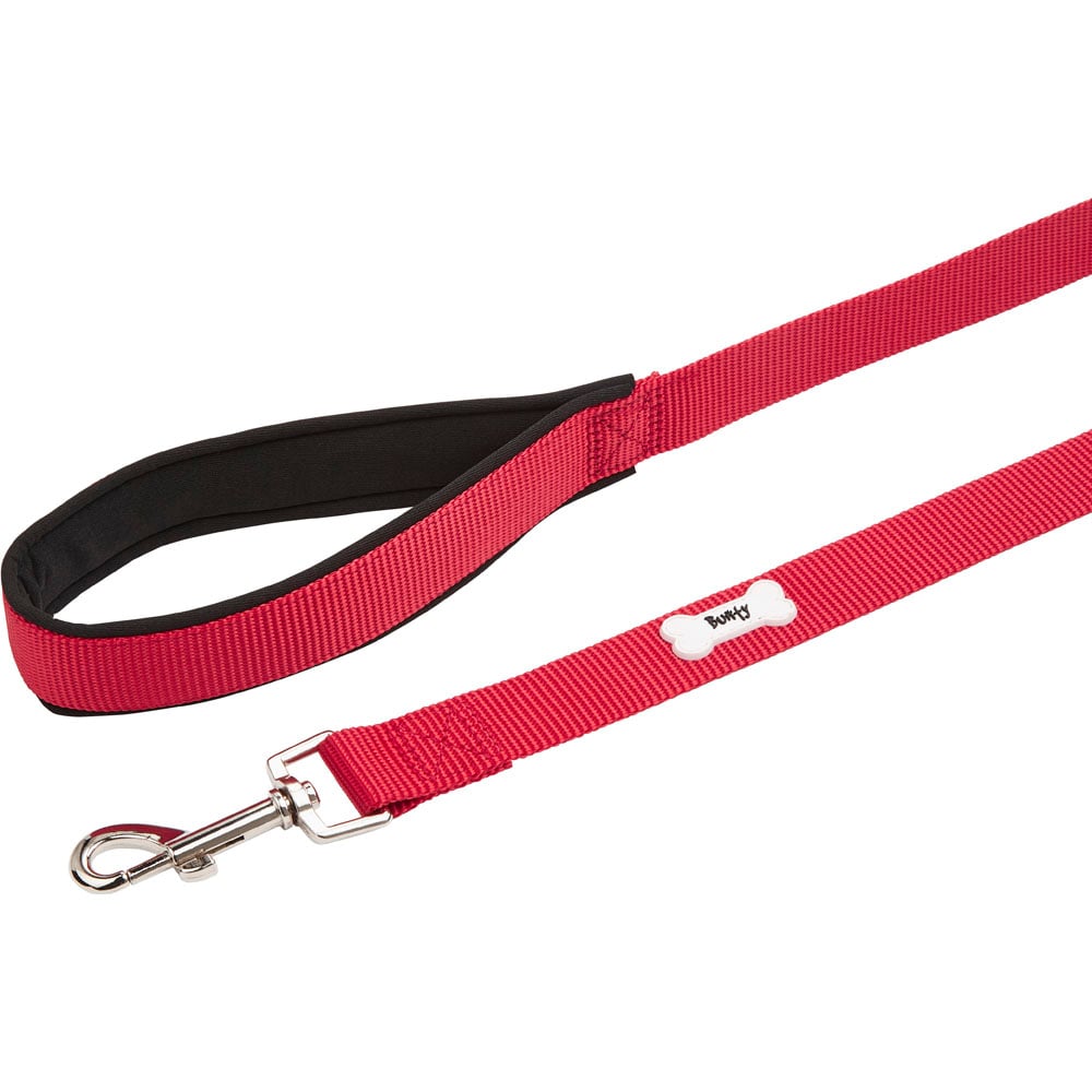 Bunty Middlewood One Size Red Nylon Dog Lead Image 1