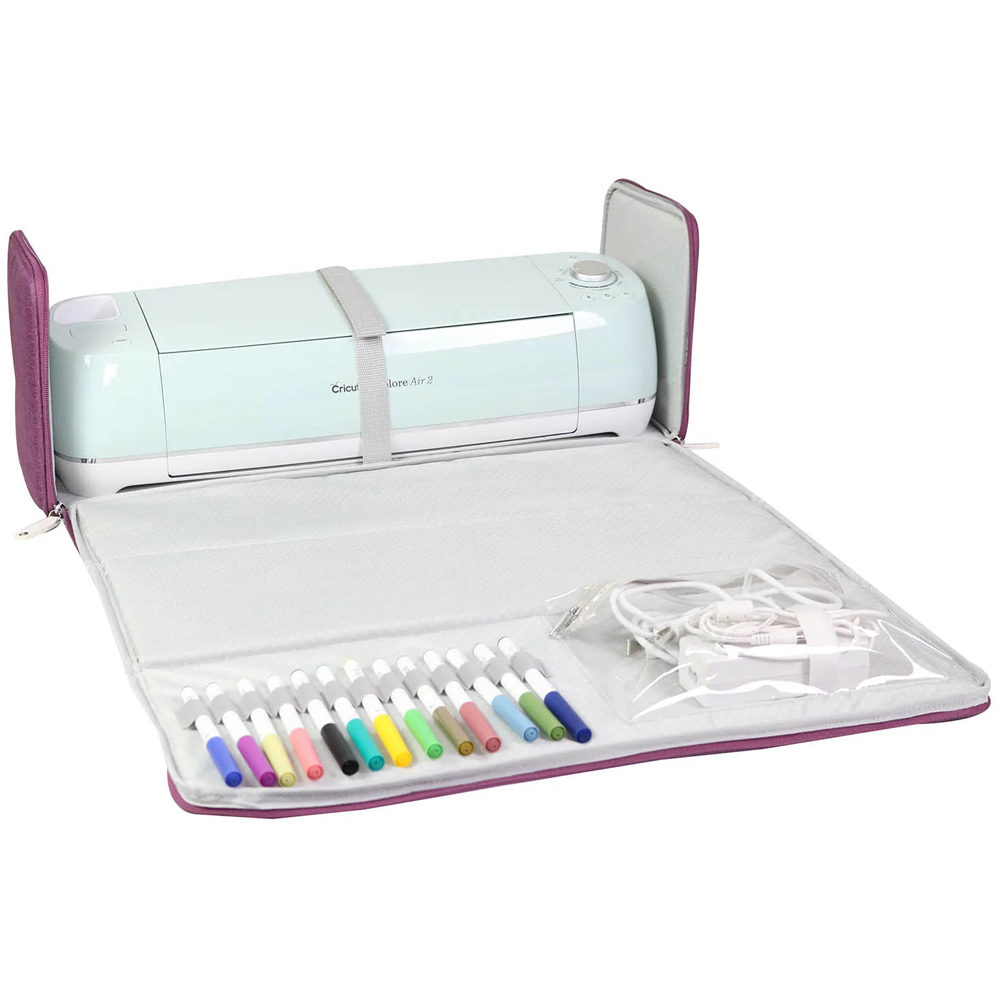 Everything Mary EVM12915-2 Heather Plum Diecut Machine Carry Case 57 x 21.6 x 21.6cm Image 7