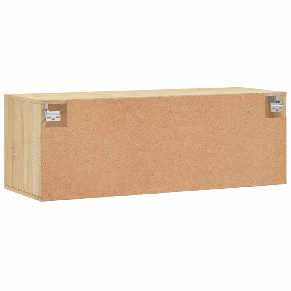 vidaXL 2 Door Sonoma Oak Wall Cabinet Image 8